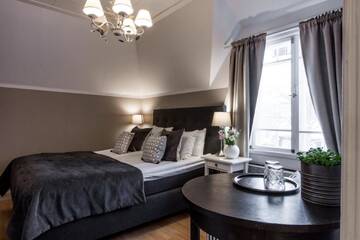 Фото номера Двухместный номер с 1 кроватью Отель Bridget Inn г. Наантали 5